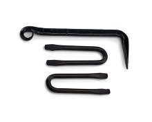 Kasthake Smide Svart 100 mm Habo